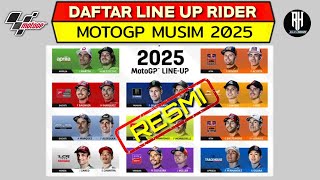 Download lagu Daftar Pembalap Motogp 2025 | Daftar Rider Motogp 2025 | Line Up Motogp 2025 | Jadwal Motogp 2025 mp3