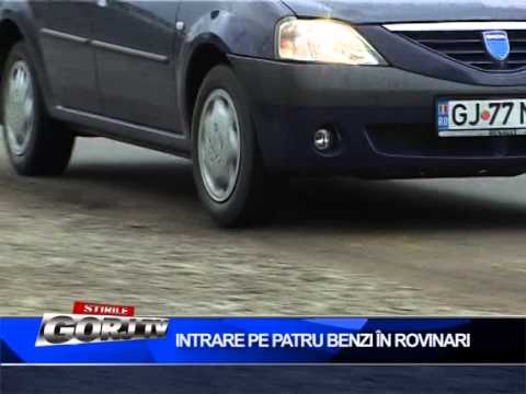 Intrare cu patru benzi în Rovinari
