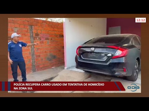 Polícia recupera carro usado em tentativa de homicídio na zona sul 04 11 2021