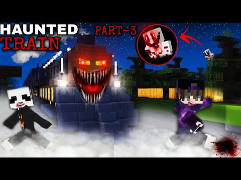 CHARGE DEMON - Haunted train part-3 | minecraft horror story roleplay video | @DefusedDevil