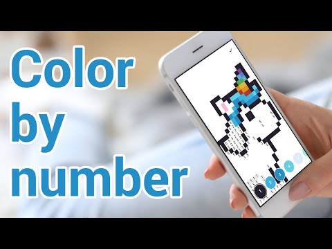 Coloring number game Video
