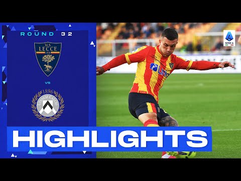 Lecce-Udinese 1-0 | Strefezza leads Lecce back to winning ways: Goal & Highlights | Serie A 2022/23