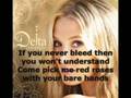 Bare Hands Lyrics by Delta Goodrem