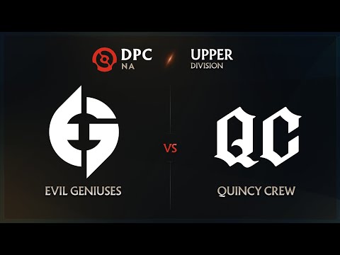 Evil Geniuses vs Quincy Crew Game 2 - DPC NA League: Upper Division w/ Lyrical & GoDz & Aui2000