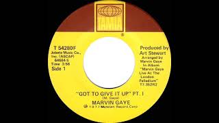 1977 HITS ARCHIVE: Got To Give It Up (Part 1) - Marvin Gaye (a #1 record--stereo 45)