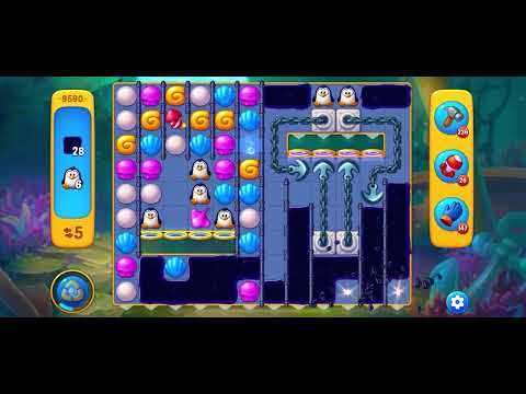 Fishdom level 9590 no boosters フィッシュダム ノーマル