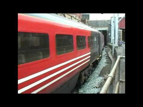 57315 drags 87012 out of Crewe on 20-03-05
