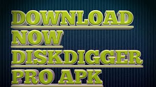 DOWNLOAD NOW #Diskdigger #pro apk free...