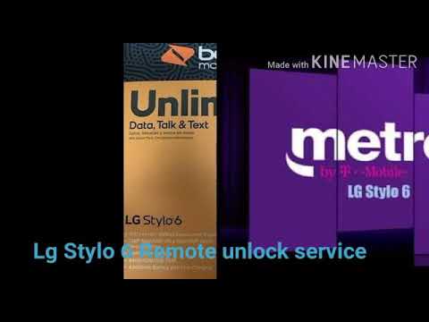 Lg Stylo 6 Remote unlock service cricket Metropcs Boost Mobile