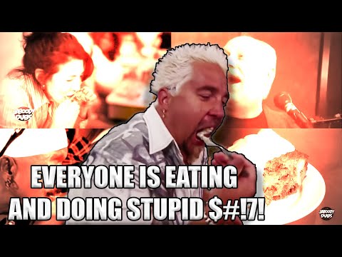 EVERYONE is Eating and Doing Stupid S#!7 | Jaboody Dubs Diners, Drive-Ins, and Dives Compilation
