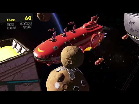 Sonic Forces Stage 6 "Death Egg: Egg Gate" Full Stage Gameplay (Xbox One)