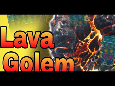 Ich hab 100 mal den Lavagolem gemacht! Und das hab ich bekommen [ARK]
