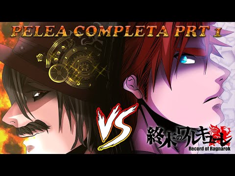 HERCULES VS JACK EL DESTRIPADOR  ESPAÑOL LATINO - PELEA COMPLETA PARTE 1 - Record of Ragnarok HD