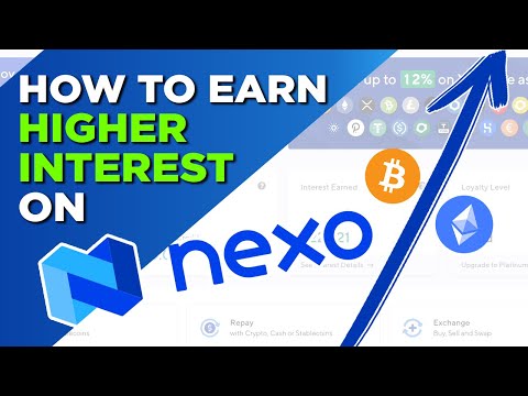 Nexo.io Tricks: How to Earn Higher Interest on Nexo