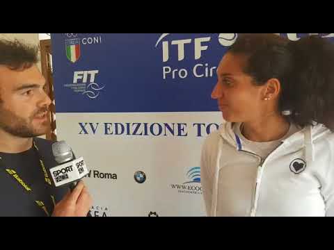 Reale Mutua Cup 2018, Martina Di Giuseppe: "Best ranking? Sono molto contenta