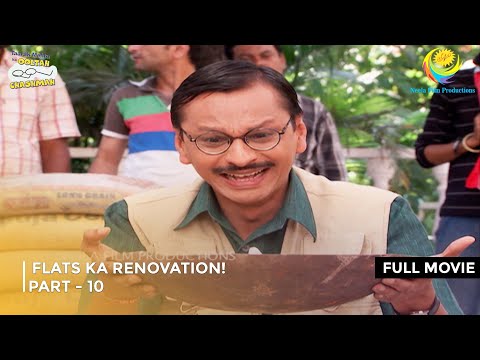 Flats Ka Renovation! | FULL MOVIE | PART 10 I Taarak Mehta Ka Ooltah Chashmah Ep 1801 to 1805