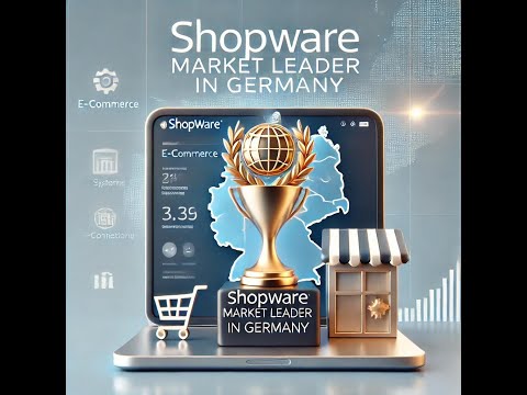Shopware: Market Leader in Germany for Shop Systems! 🏆
