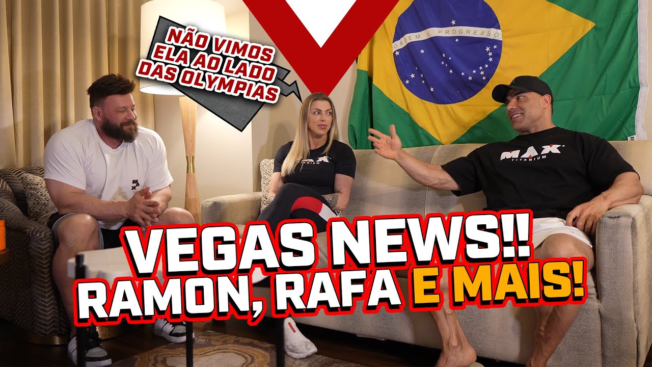 VEGAS NEWS!! RAMON, DEREK, WELLNESS E MAIS!!