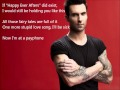 Maroon 5 - Payphone CLEAN NO RAP (Lyrics ...