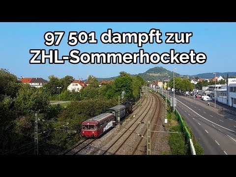 97 501 dampft zur ZHL-Sommerhockete