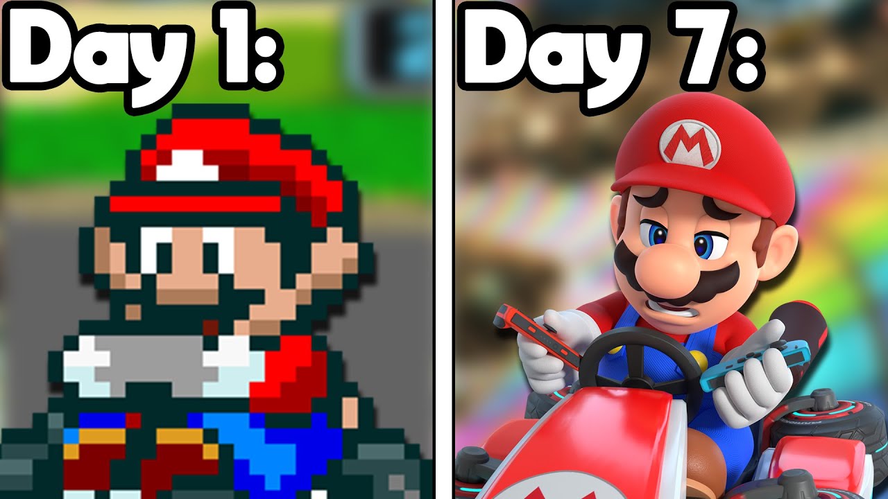 Can I 100% Every Mario Kart Game in 1 Week?
