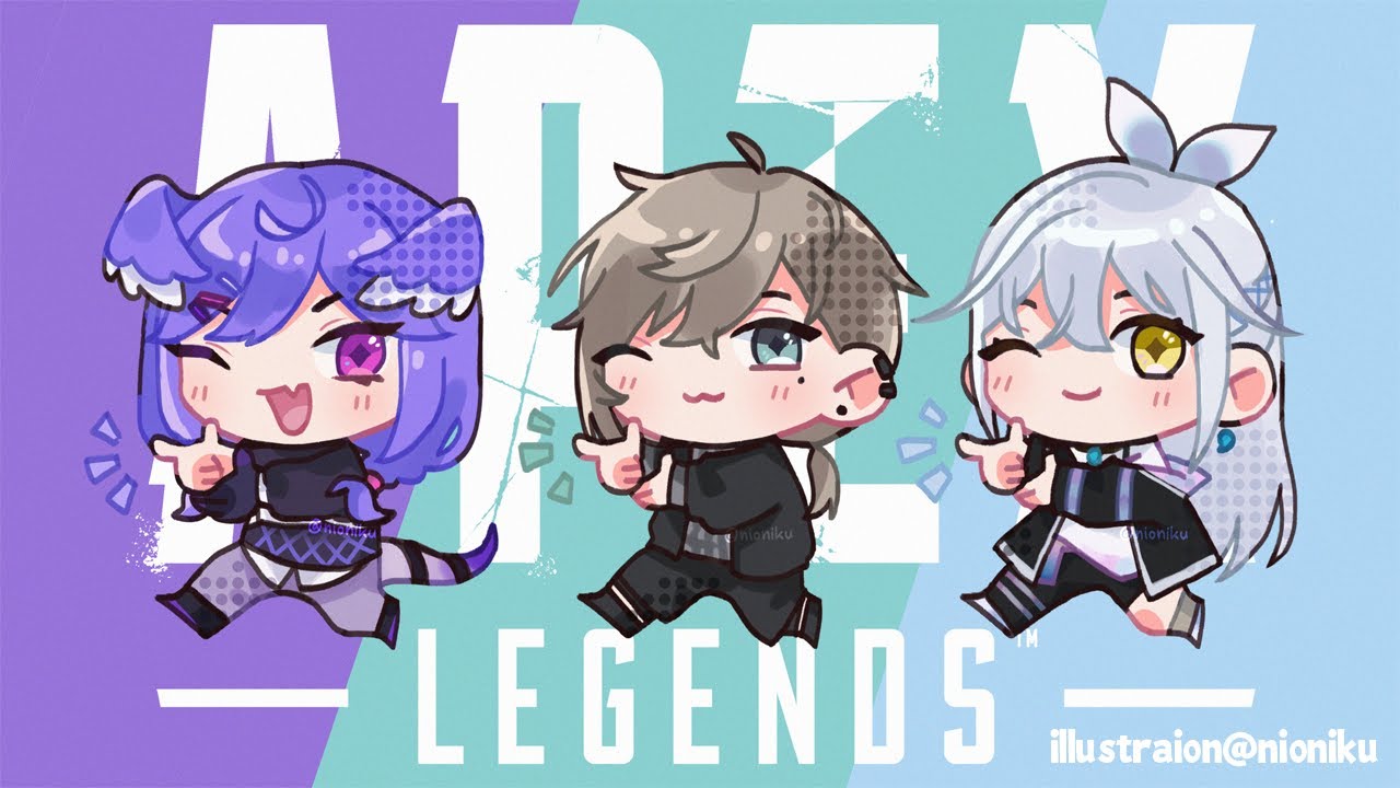 APEX | 今日はセレンさんと久檻夜さんと渋ハルカスタム!【にじさんじ/叶】