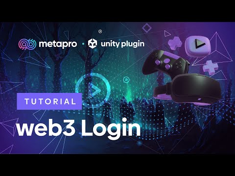 How to enable web3 login in games using Unity