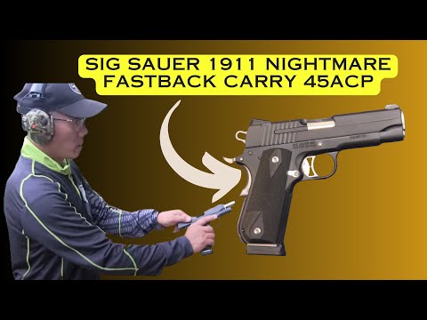 Sig Sauer 1911 Nightmare Fastback Carry 45ACP