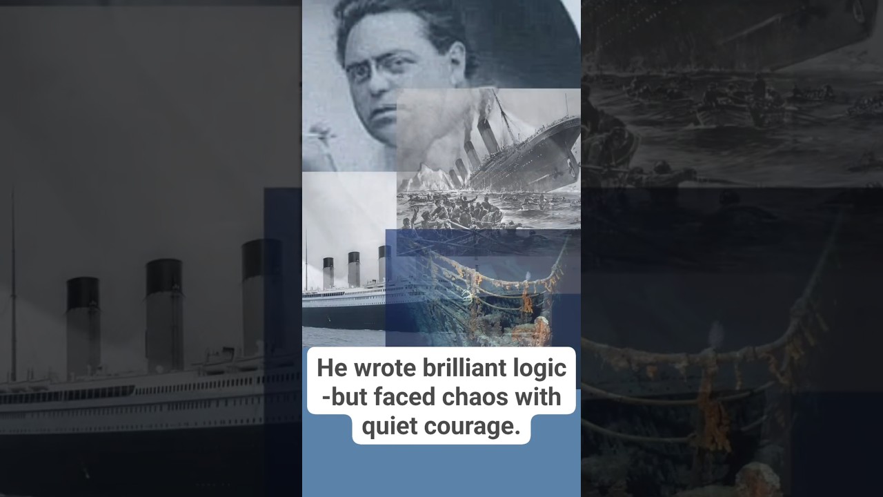 Logic, Courage, and the Final Choice of Titanic Writer Jacques Futrelle #history #titanic #fyp #fy