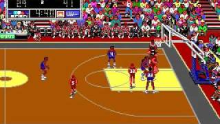Lakers versus Celtics and the NBA Playoffs (Electronic Arts) (MS-DOS) [1989]