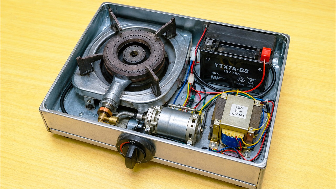 AMAZING Component Inside GAS Stove That No One Know! You’ll Use This Easy Idea Every Day