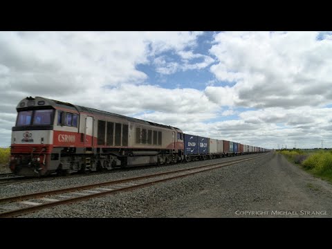 7922V SCT/SBR Wimmera Container Lines (11/10/2020) - PoathTV Australian Trains & Railways