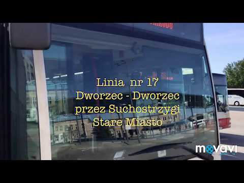 Autobusem po... TCZEWIE! Linia nr 17 Dworzec-Dworzec (przez Suchostrzygi, Stare Miasto) #7069