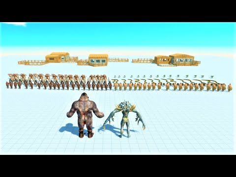 Goro and scourge vs weakest army similar price animal revolt battle simulator