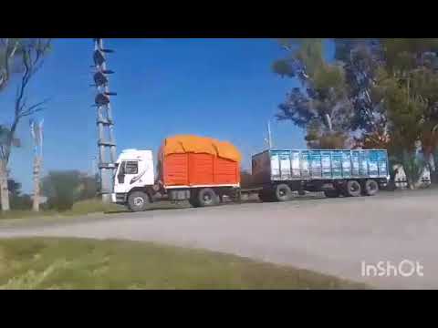 CAMIONES EN RUTA PROV 1 , SAN FRANCISCO , CORDOBA , ARGENTINA , VIDEO 327