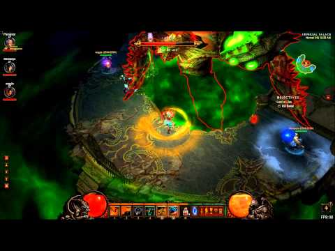 Diablo 3 Hardcore MP10 4 Player Series Part 44  Belial Boss fight