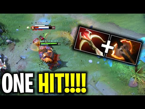UNBELIEVABLE DAMAGE DAEDALUS + BATTLEFURY EARTHSHAKER SAFELANE | DOTA 2