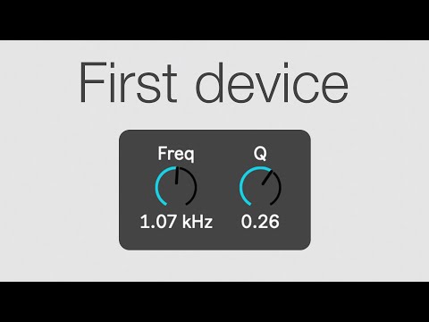 Max4Live - first device (lesson 1) [for absolute beginners]