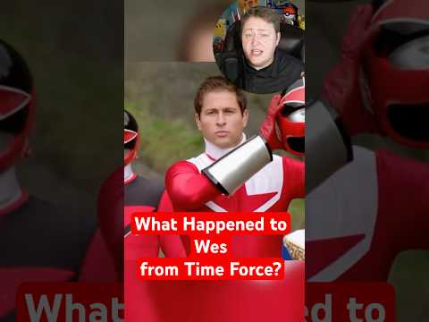 What Happened to Wes, the Red Time Force Ranger? |#shorts
