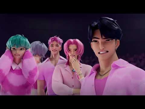 Saja Boys being goofballs (featuring Huntrix) | Kpop Demon Hunters #kpopdemonhunters