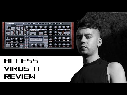 Access Virus TI Desktop Digital Synthesizer 2005 - Black image 6