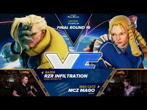SFV: RZR Infiltration vs MCZ Mago - Final Round 19 Winners Final - CPT 2016