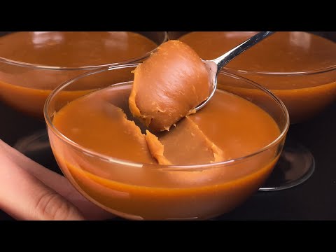 This caramel recipe is a real treasure! Just a few simple ingredients.