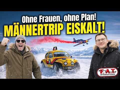 Reason stays at home! Two guys with no plan in the ice! Luxury meets recklessness? An absurd event.