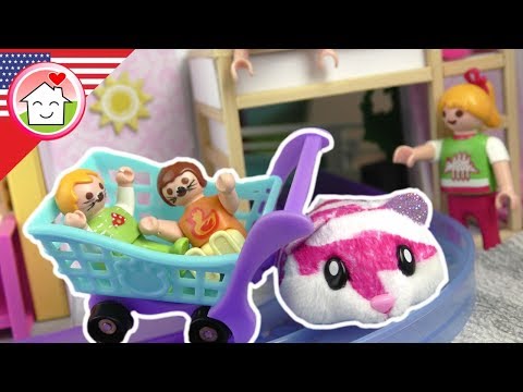 Playmobil english Kids’ Party with Hamster Express - The Hauser Family