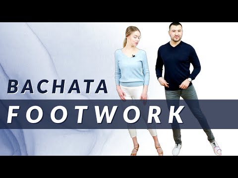 Beginner Bachata FOOTWORK Tutorial | Basic Steps
