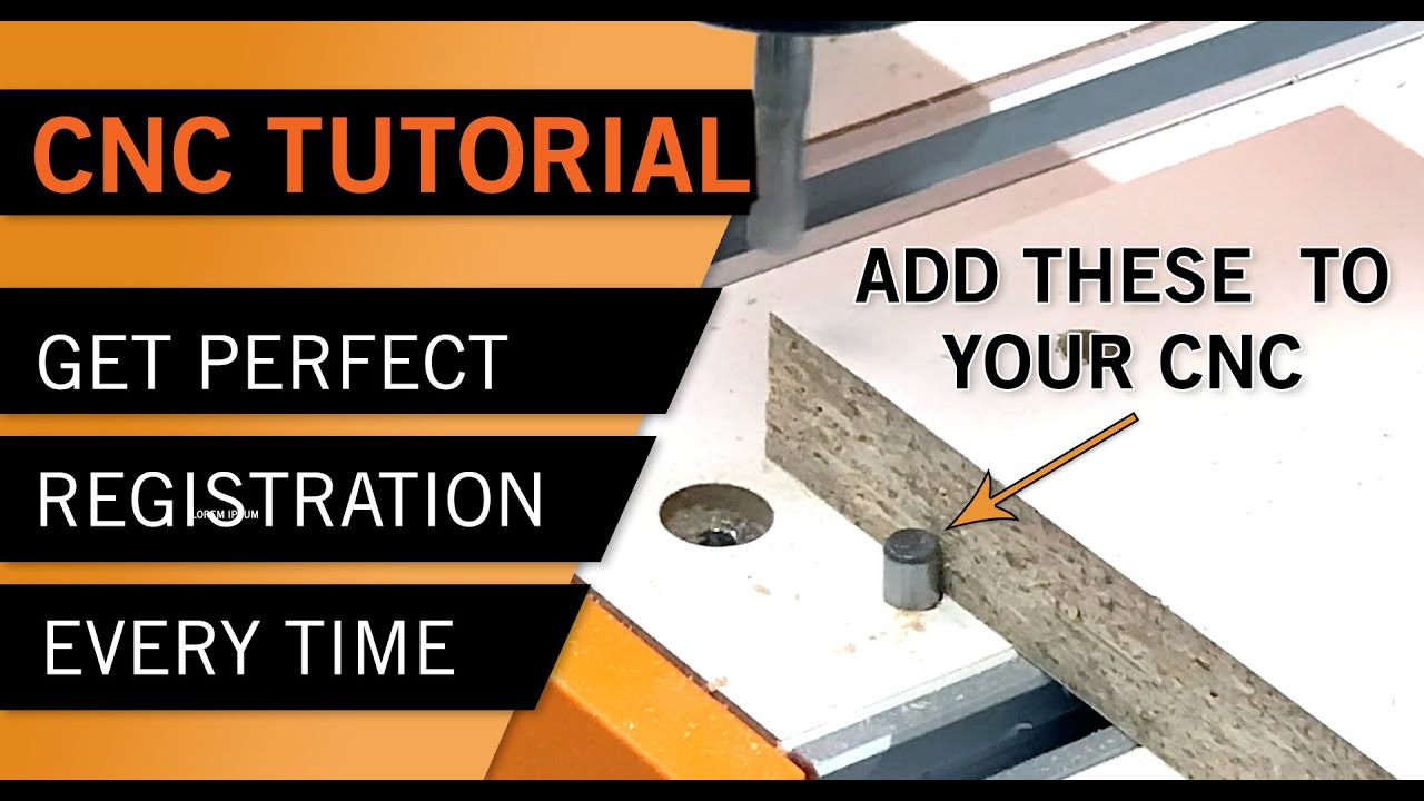 Perfect Registration Every Time - Creating A Dowel Pin Zero Reference Point On Your CNC