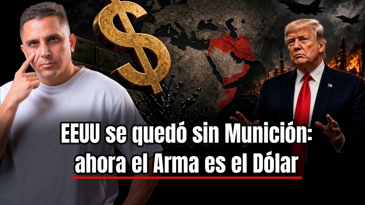 EEUU se queda sin Munición | Por ahora el Arma es el Dólar
