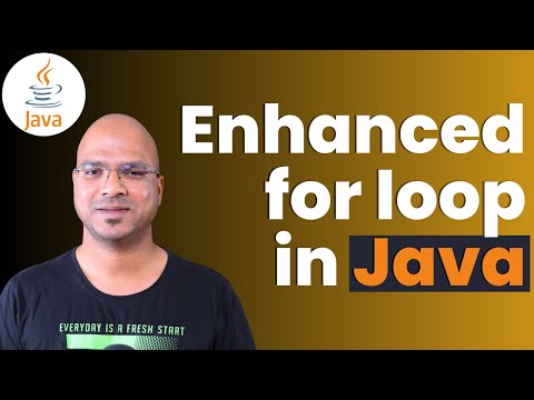 5 2 Java Tutorial | Enhanced for loop