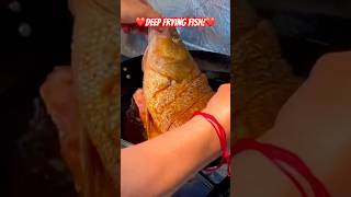 How To Deep Fry Whole Fish!❤️😲❤️ #fish #food #recipe #cooking #friedfish